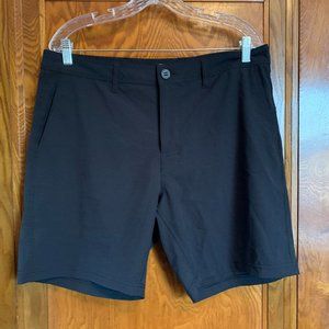 Quiet Storm Surf Shop- Men's Shorts- Black- W 34